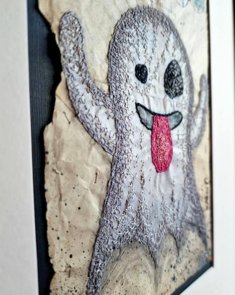 Original Contemporary Humor Mixed Media by Karin O