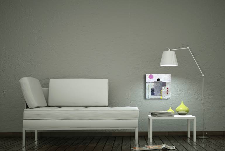 Original Abstract Expressionism Abstract Painting by Isaure De La Presle