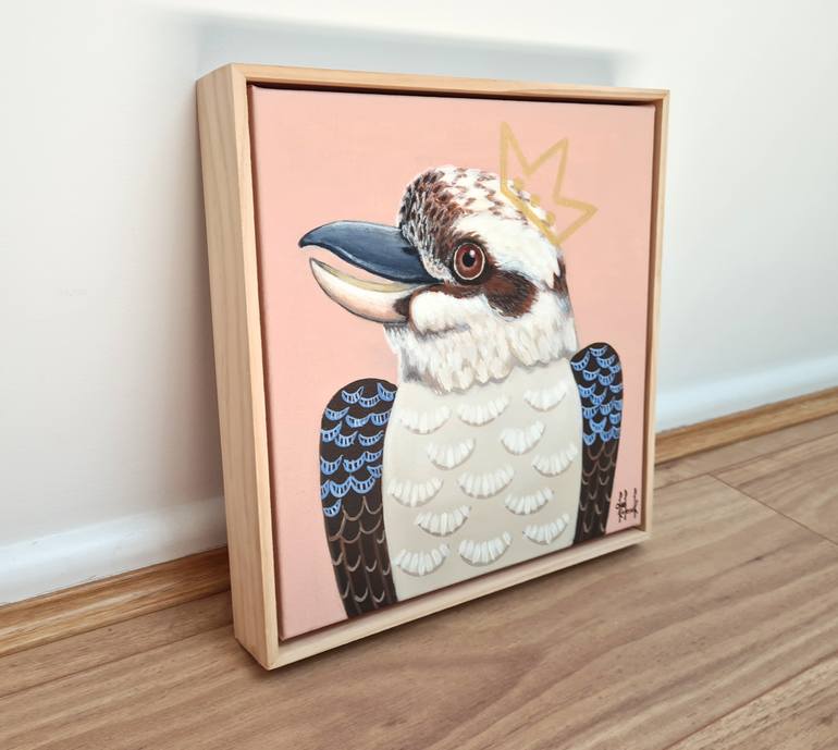 Original Figurative Animal Painting by Olga Kolesnik