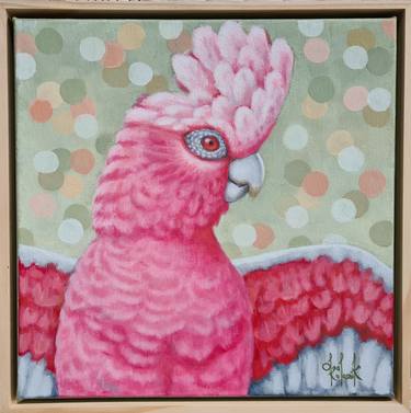 Galah Polka Dot - Framed - Cockatoo - AUSTRALIANA thumb