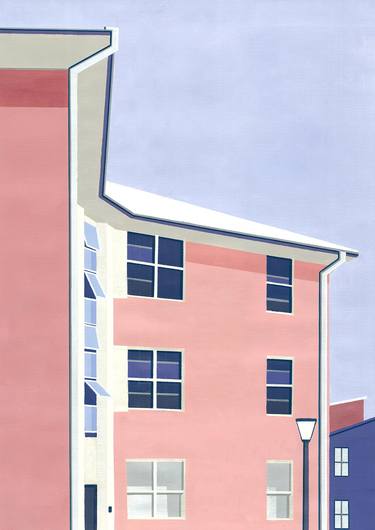 Print of Abstract Architecture Paintings by Bianca Wilson