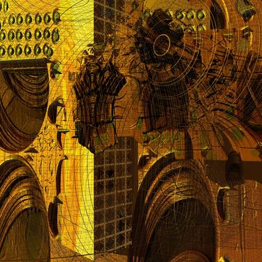 Print of Technology Mixed Media by Piers Bishop