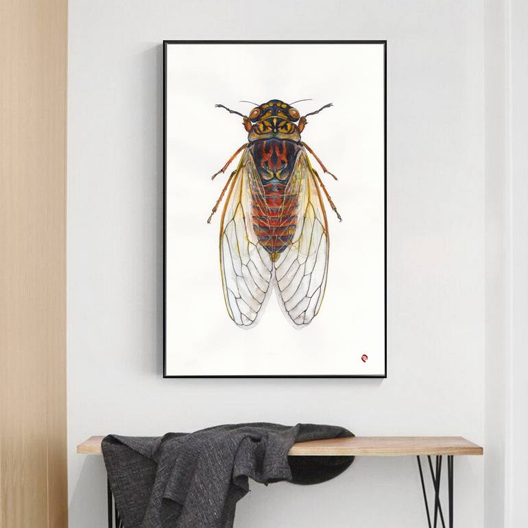 Original Figurative Animal Painting by Valentyn Orikhovskyi