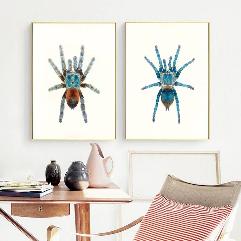 Original Contemporary Animal Painting by Valentyn Orikhovskyi