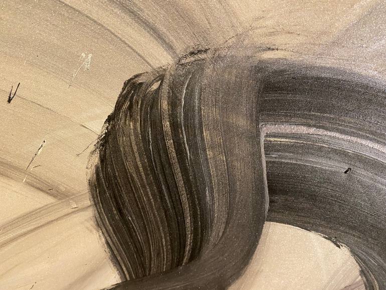 Original Conceptual Abstract Painting by Peter Sandhaus