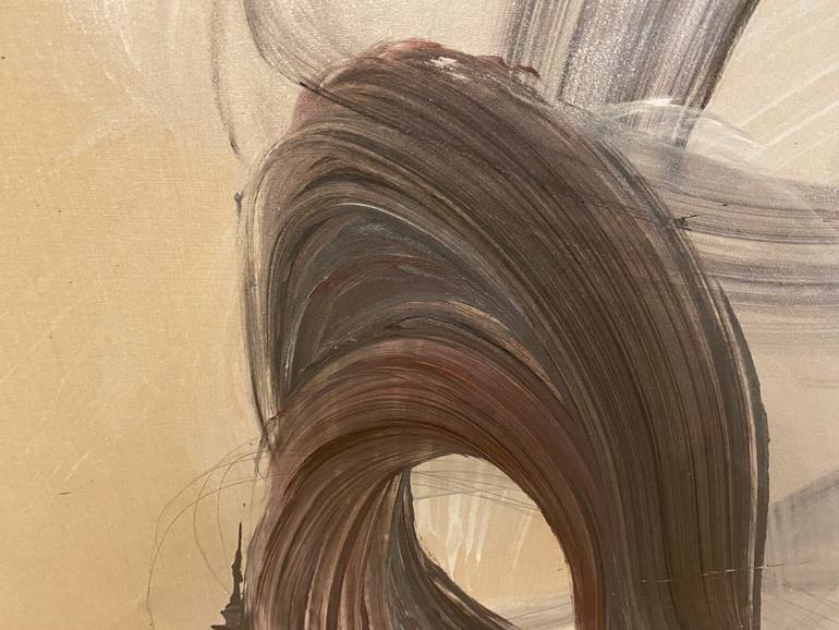 Original Conceptual Abstract Painting by Peter Sandhaus