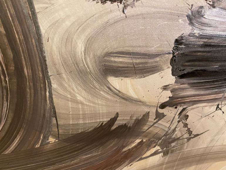 Original Conceptual Abstract Painting by Peter Sandhaus