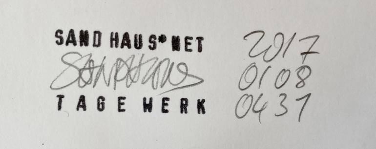 Original Abstract Expressionism Abstract Painting by Peter Sandhaus