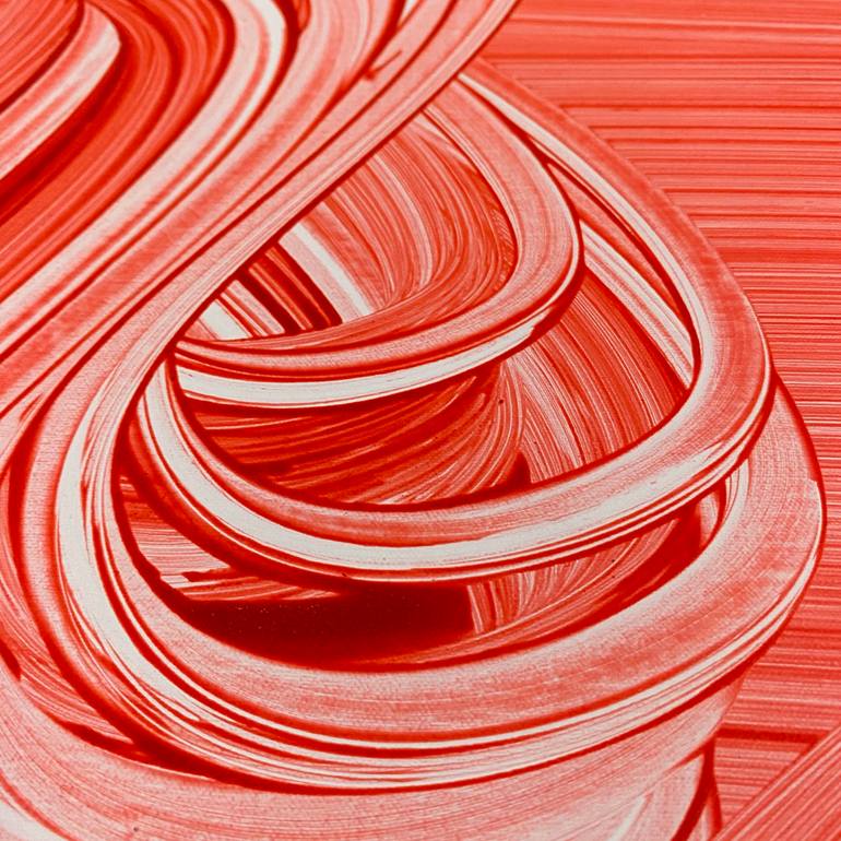 Original Conceptual Abstract Painting by Peter Sandhaus