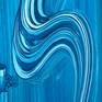 Detail 2: With time the trace is automatically constructing a spatial illusion.
