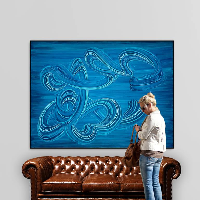 Original Expressionism Seascape Painting by Peter Sandhaus