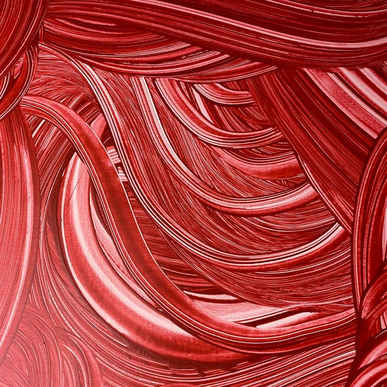 Original Art Deco Abstract Painting by Peter Sandhaus