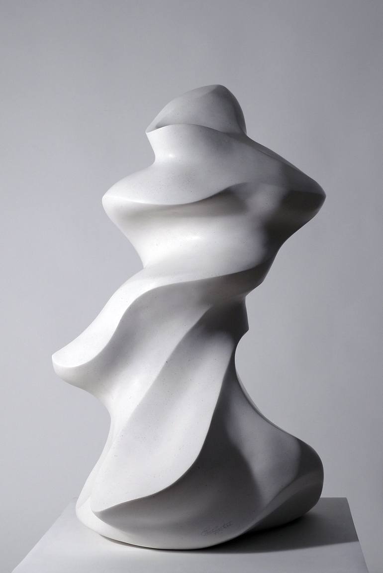 Original Abstract Expressionism Abstract Sculpture by Claire Becker