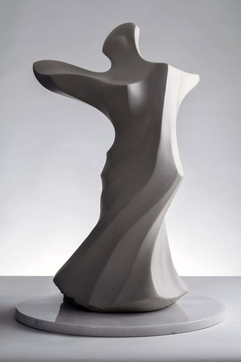 Original Abstract Expressionism Abstract Sculpture by Claire Becker