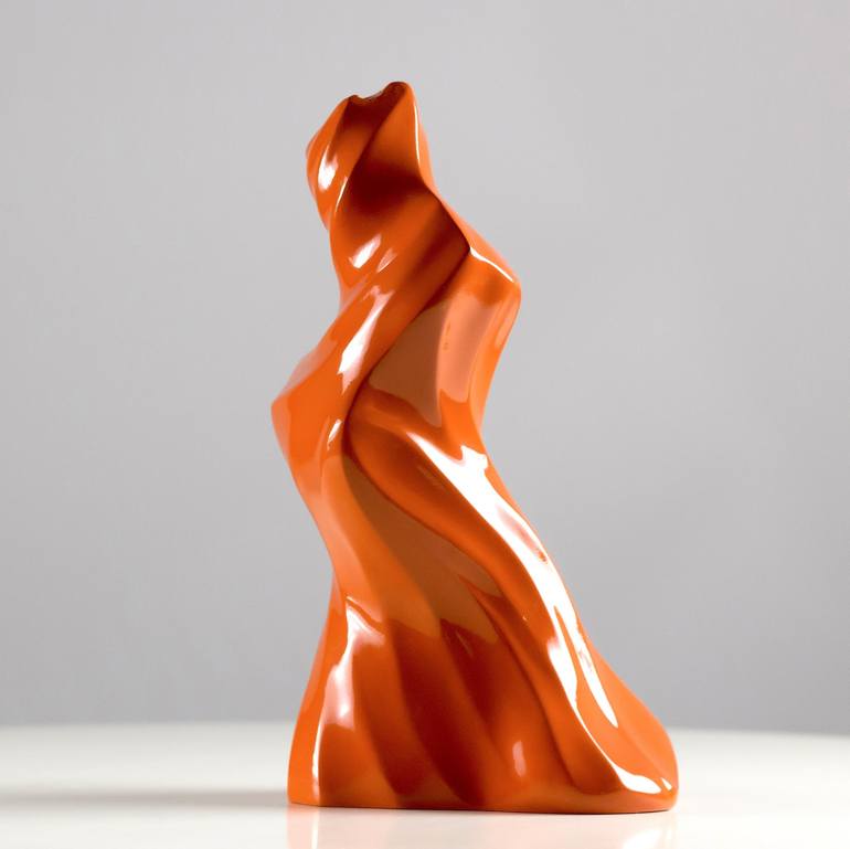Original Abstract Expressionism Abstract Sculpture by Claire Becker