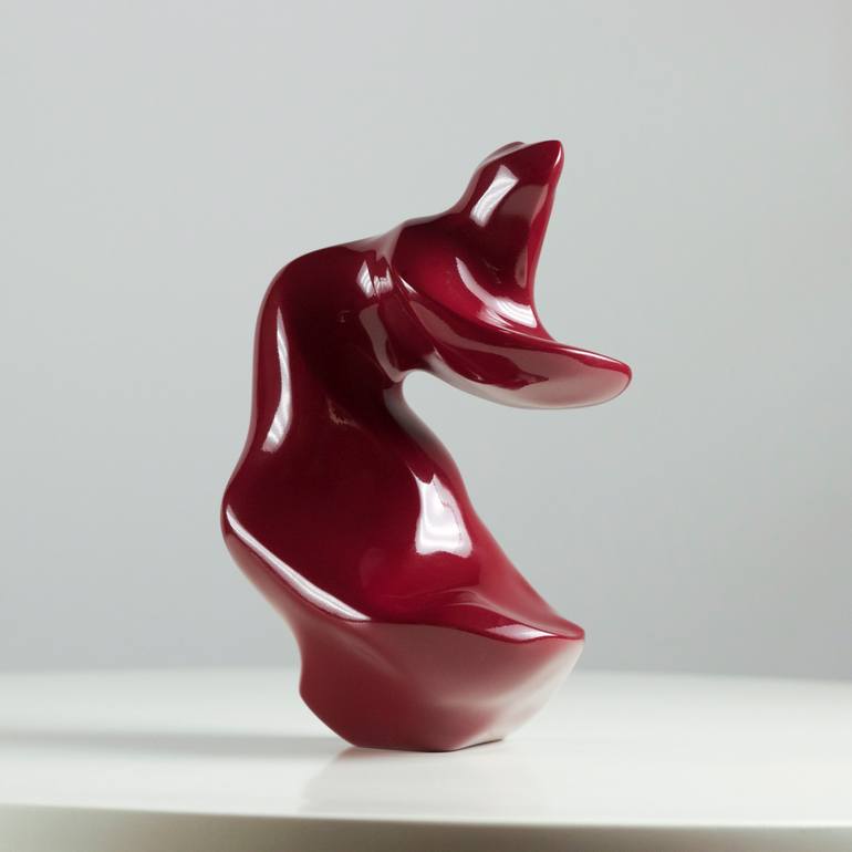 Original Abstract Expressionism Abstract Sculpture by Claire Becker