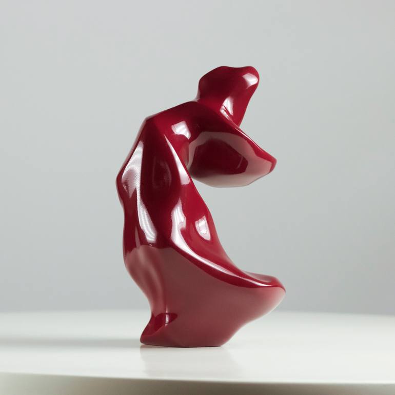 Original Abstract Expressionism Abstract Sculpture by Claire Becker