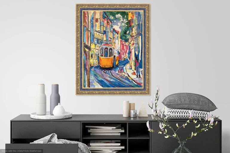 Original Expressionism Cities Painting by Karakhan S