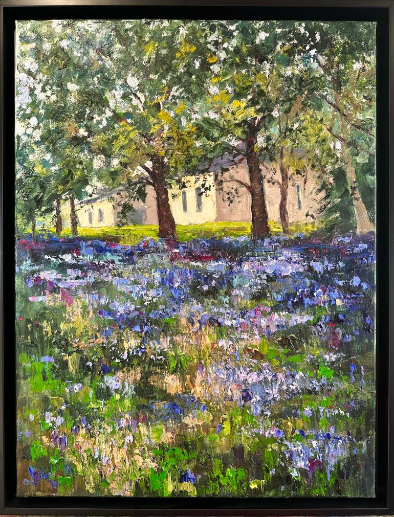 Original Figurative Landscape Painting by Eugenia Alekseyev