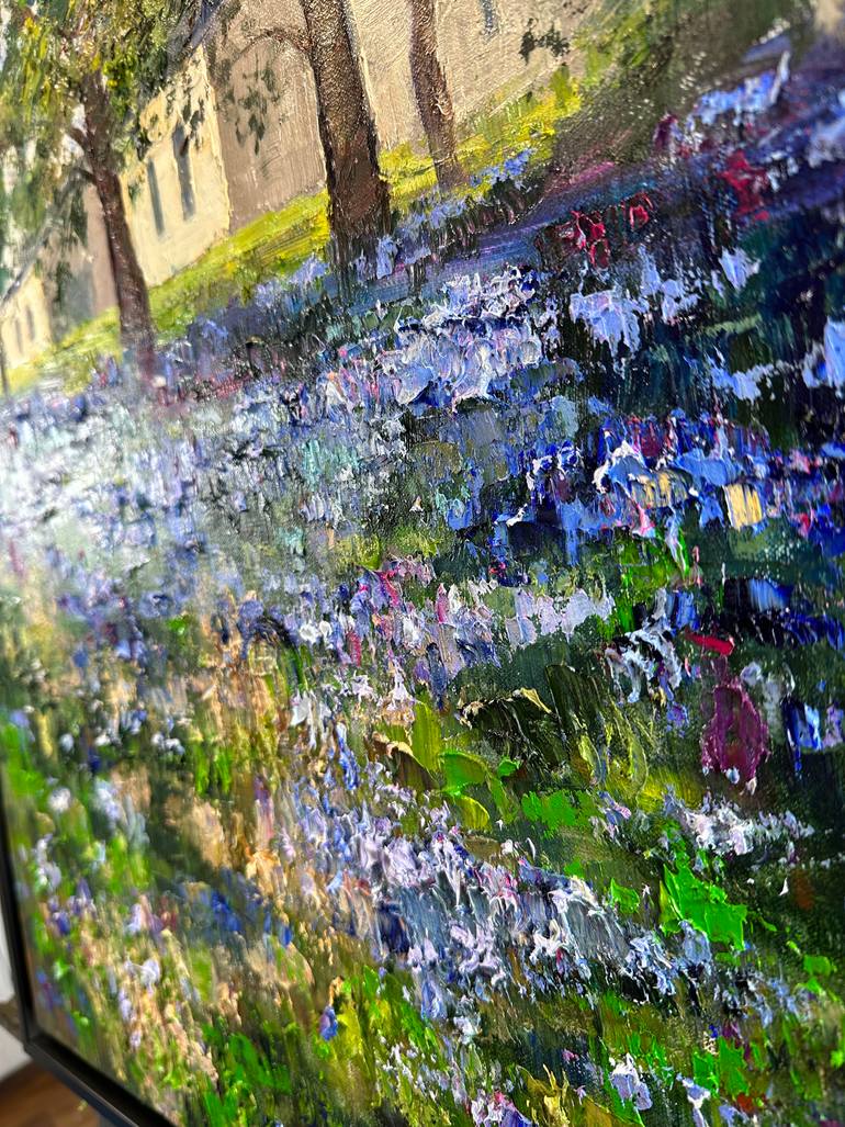 Original Figurative Landscape Painting by Eugenia Alekseyev