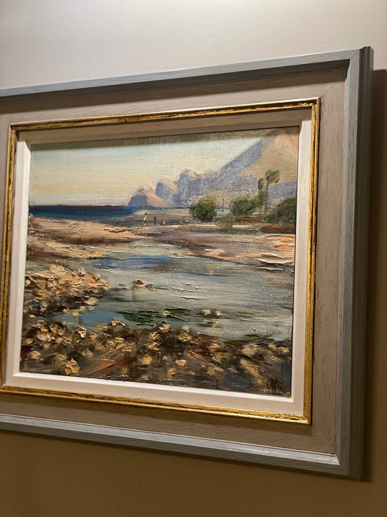 Original Impressionism Landscape Painting by Eugenia Alekseyev