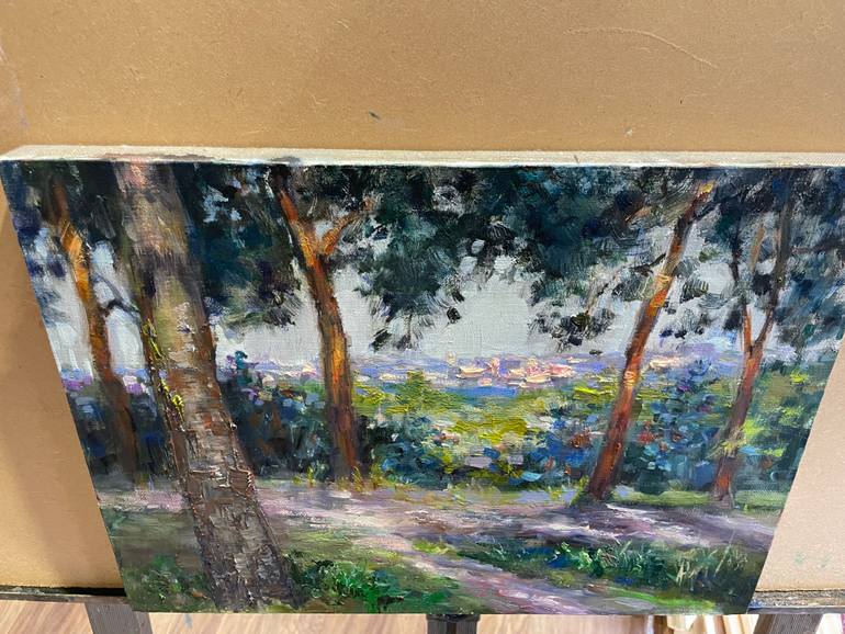 Original Expressionism Language Painting by Eugenia Alekseyev