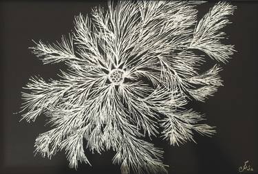 Print of Abstract Nature Drawings by Elif Kemahlioglu