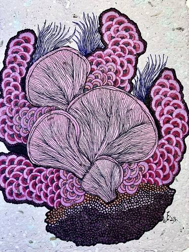 Print of Abstract Nature Drawings by Elif Kemahlioglu