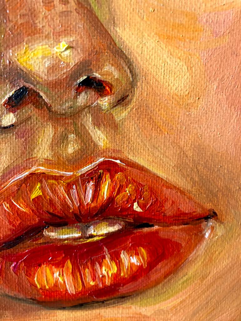 Original Conceptual People Painting by Nastia Fortune