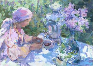 Print of Garden Paintings by Maria Nekrasova