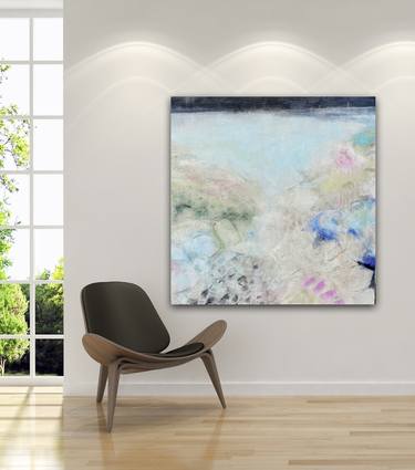 Original Abstract Expressionism Landscape Paintings by amanda blunden