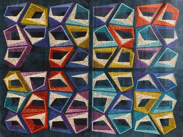 Original Geometric Paintings by SUSANA ADAN