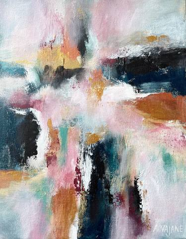 Original Abstract Paintings by Aina Jane Johnson