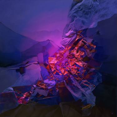 Original Abstract Expressionism Nature Digital by Gerard ESQUERRE