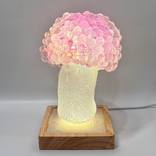Mushroom Lamp_No.3_pink by cozy art land