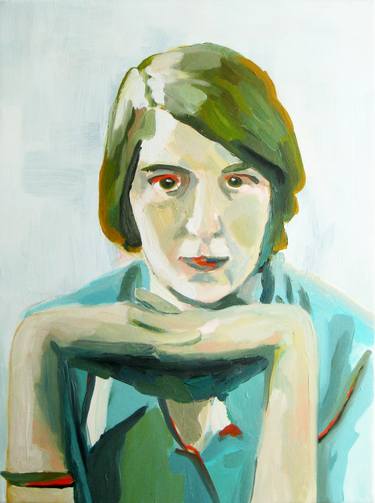 Original Portrait Painting by Michelle Reid