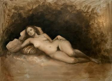 Original Nude Paintings by Anastasiya CF