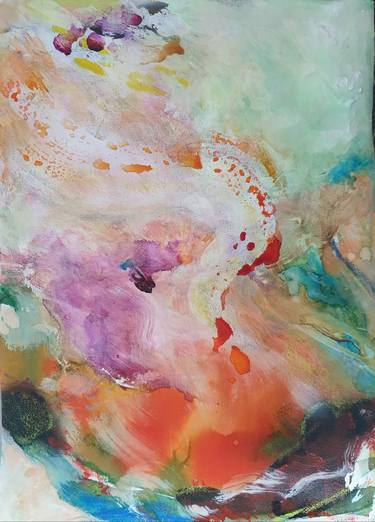 Original Abstract Painting by Jhoanne Asva