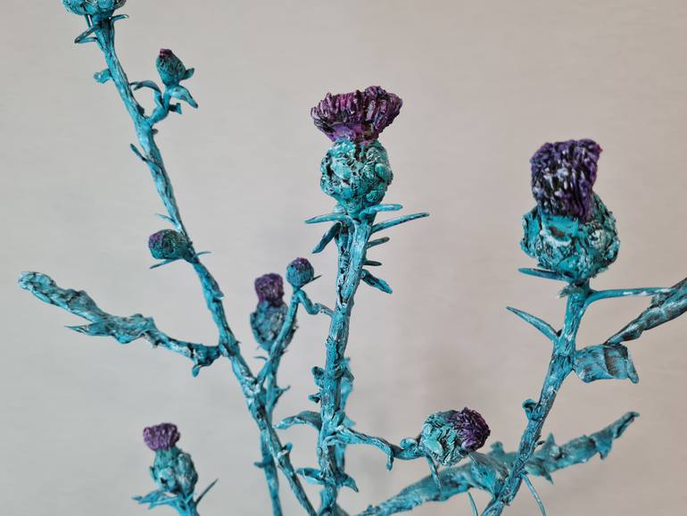 Original Contemporary Botanic Sculpture by Fakhriyya Aliyeva