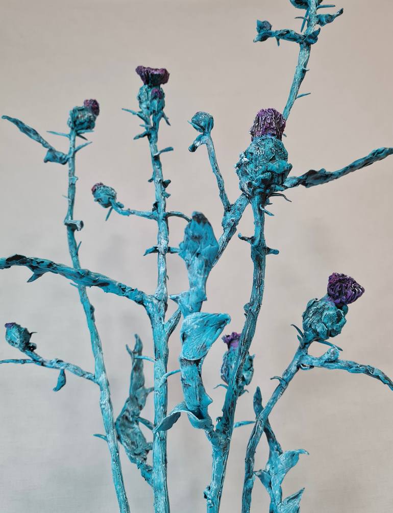 Original Contemporary Botanic Sculpture by Fakhriyya Aliyeva