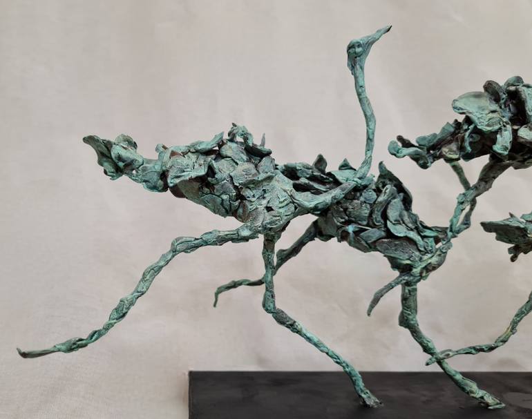 Original Figurative Animal Sculpture by Fakhriyya Aliyeva