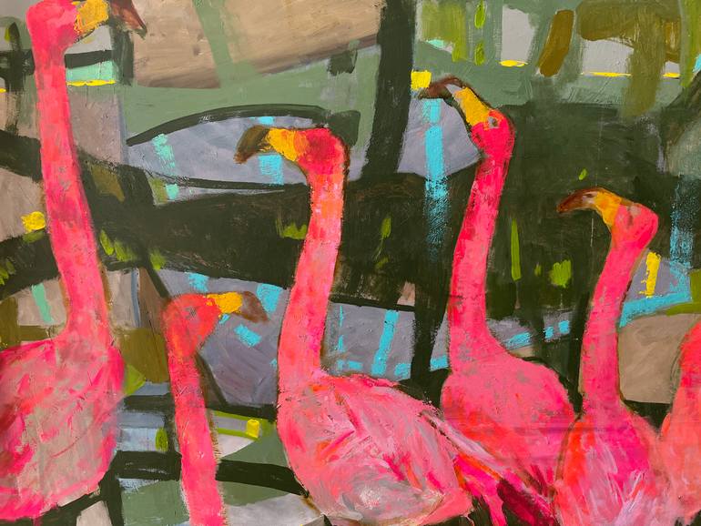 Original Figurative Animal Painting by Fakhriyya Aliyeva