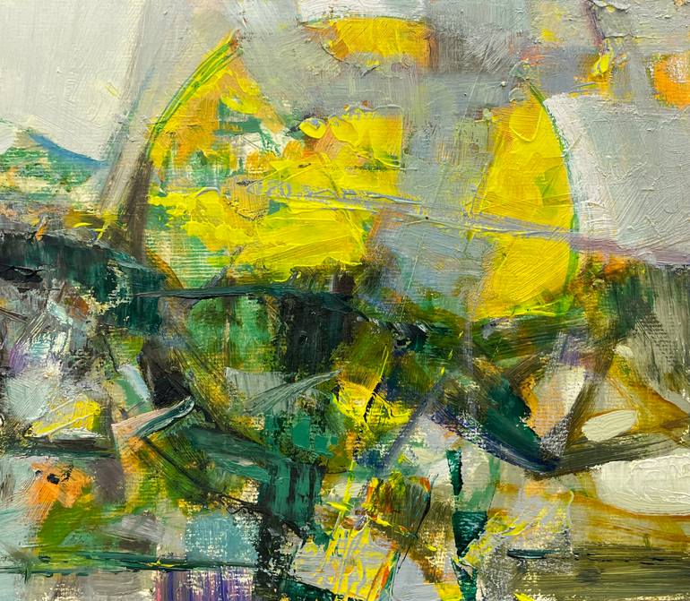 Original Abstract Painting by Fakhriyya Aliyeva