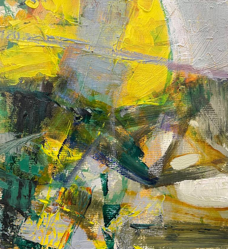 Original Abstract Painting by Fakhriyya Aliyeva