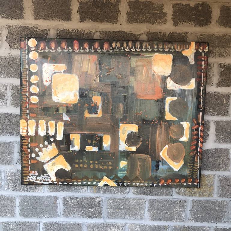 Original Abstract Painting by Nguyễn Đại Thắng