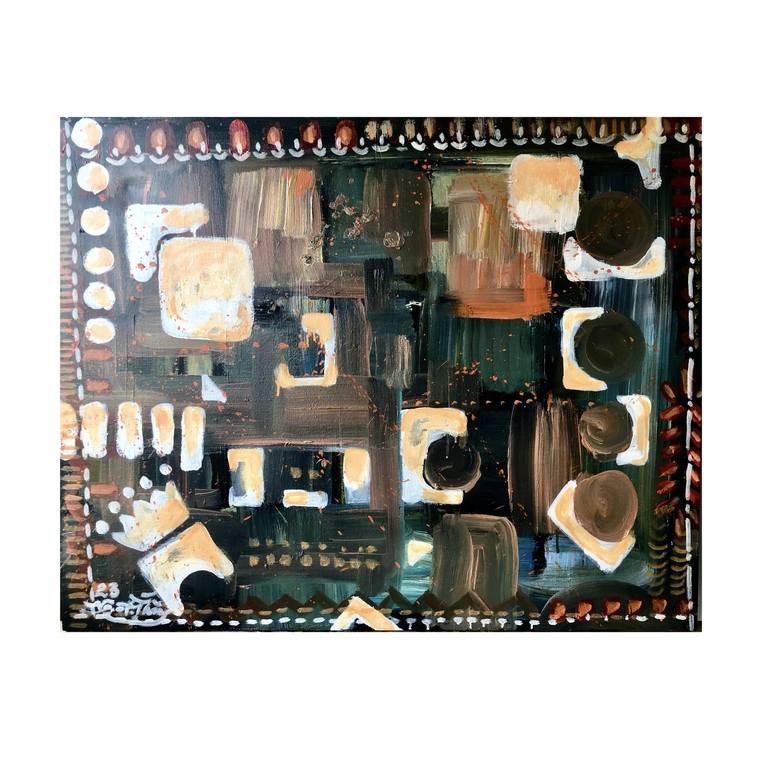 Original Abstract Painting by Nguyễn Đại Thắng