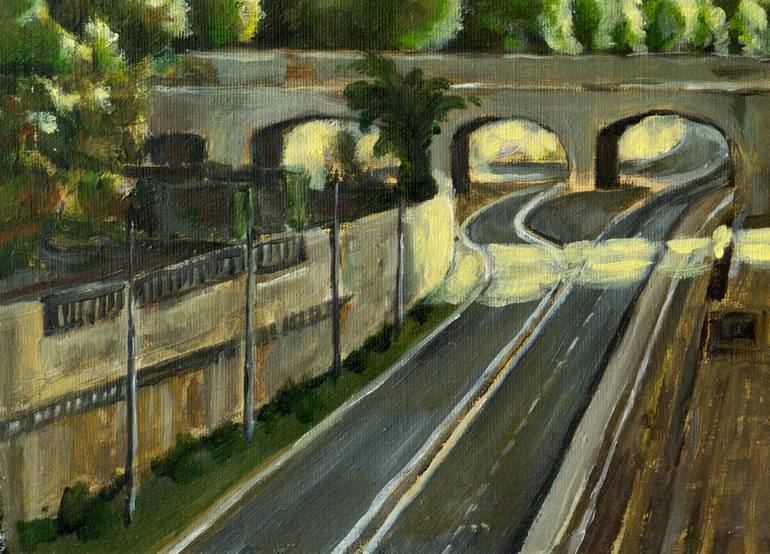 Original Generative Landscape Painting by NguyễN ĐạI ThắNg