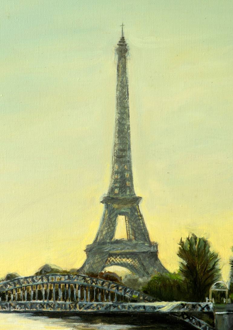 Original Generative Landscape Painting by NguyễN ĐạI ThắNg