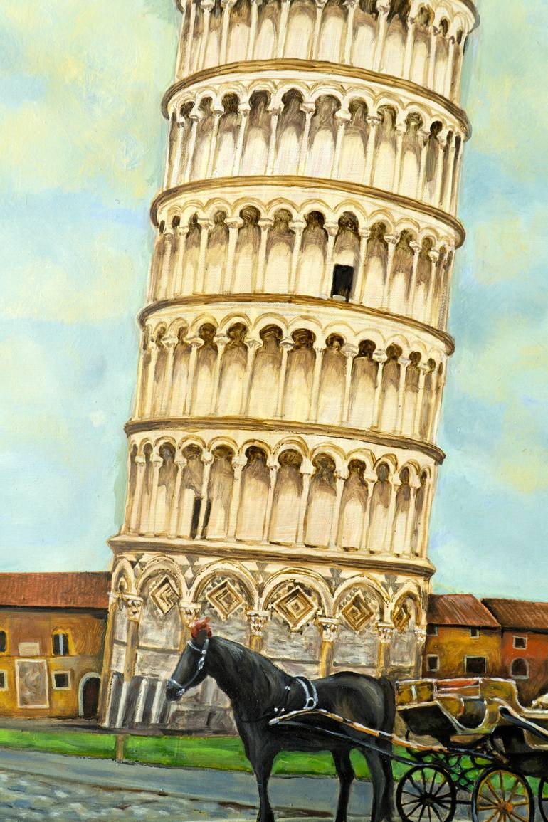 Original Generative Landscape Painting by NguyễN ĐạI ThắNg