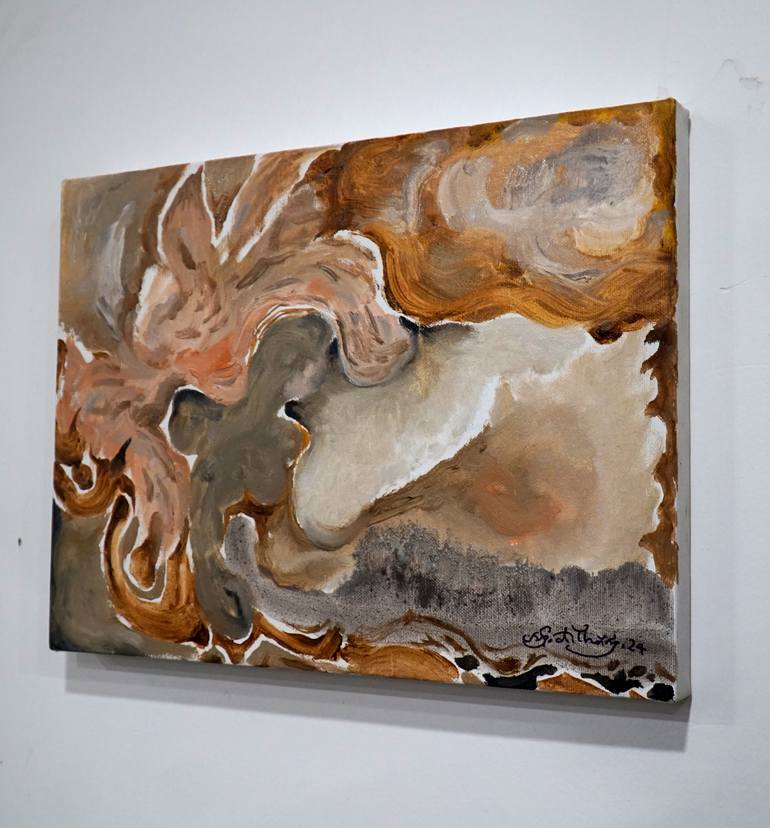 Original Abstract Painting by NguyễN ĐạI ThắNg